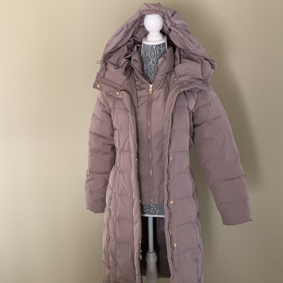 NWT COLE HAAN SIGNATURE HEAVY PUFFER COAT - Picture 3 of 8